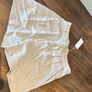 Reformation Linen Shorts
